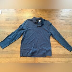 ✨ NWT Jos. A. Bank Traveler Long-Sleeve Polo – Size Large ✨